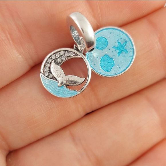 . Jewelry - 925 Sterling Silver Mermaid Tail Dangle Charm